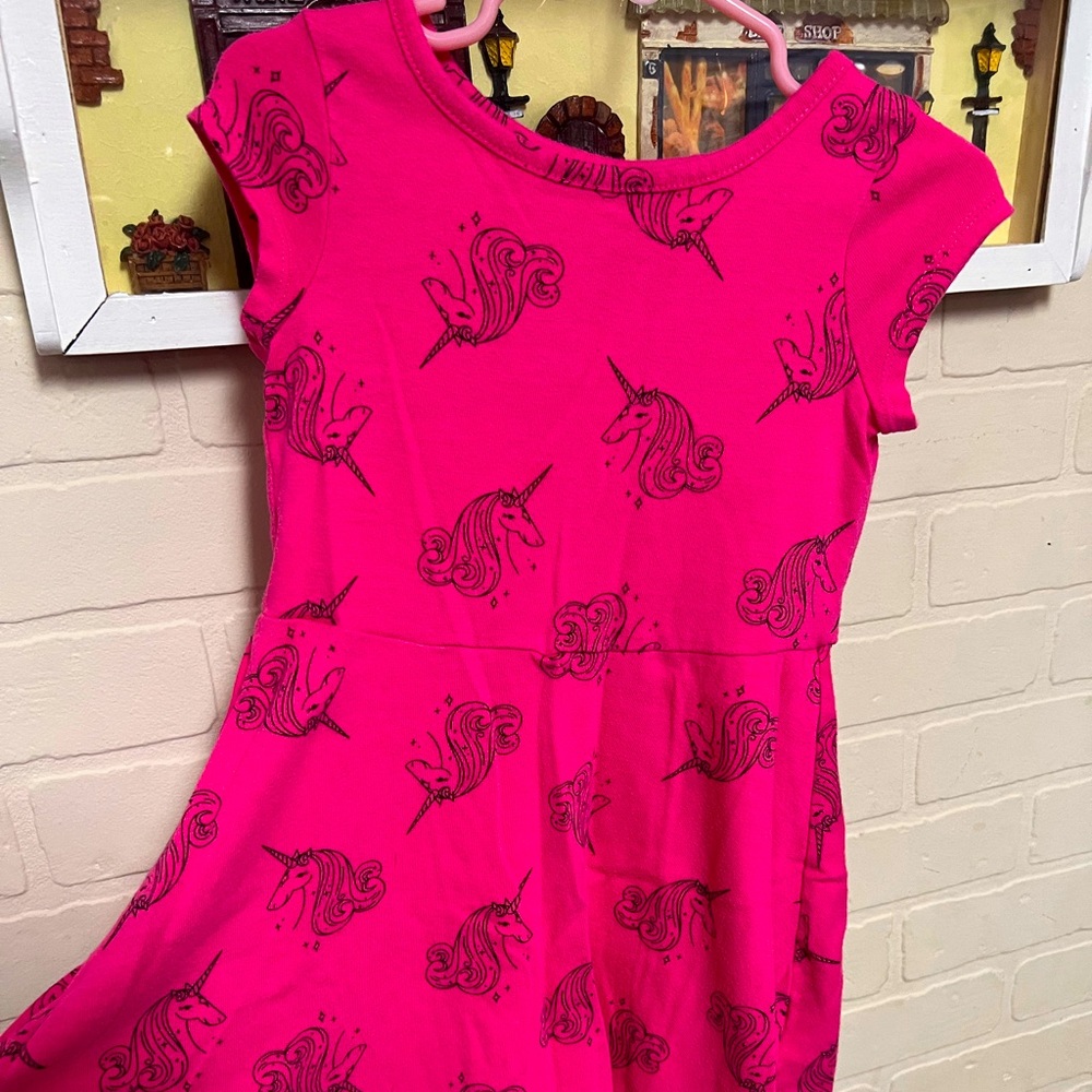 Pink unicorn skater dress from Cat & Jack